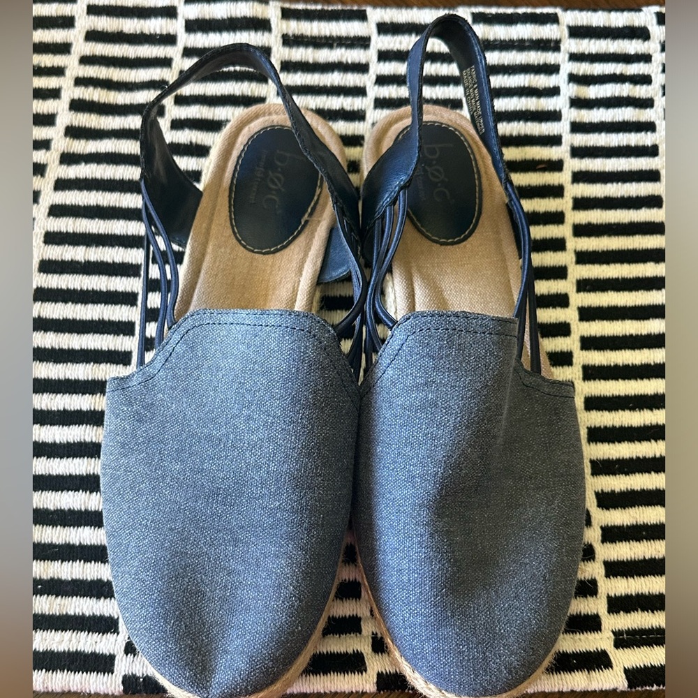 BOC Born Denim Blue Espadrilles